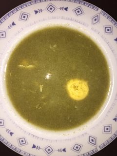 Sóskaleves tojással recept fotója