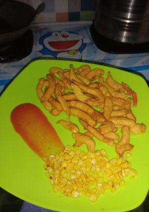 Foto resep Camilan jagung simple.