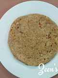 Bajra and Wheat Chapatis with Spring Onions