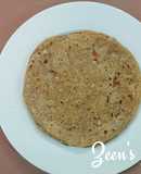 Bajra and Wheat Chapatis with Spring Onions
