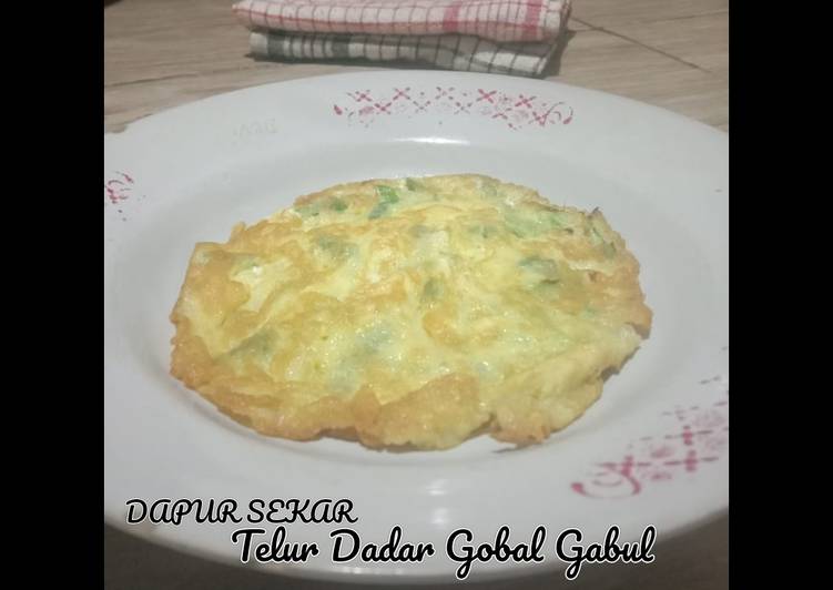 Telur Dadar Gobal-Gabul