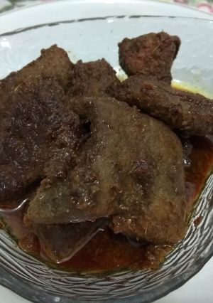 Foto resep Hati Sapi Masak Kecap #AntiRibet