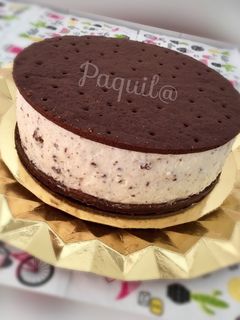 Una foto de Tarta Sándwich de Stracciatella