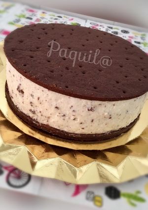 Una foto de Tarta Sándwich de Stracciatella