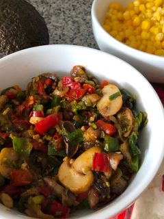 Una foto de Verduras salteadas