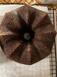 A picture of Chocolate Buttermilk Pound Cake.