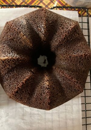 A picture of Chocolate Buttermilk Pound Cake.