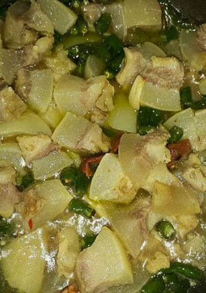 Foto resep Asem asem kikil # keto