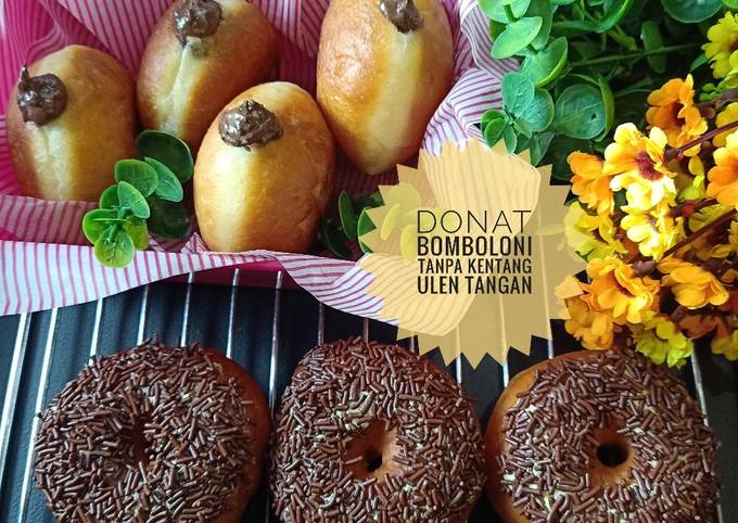 Resep Donat Bomboloni Tanpa Kentang Ulen Tangan Oleh Sari's Kitchen ...