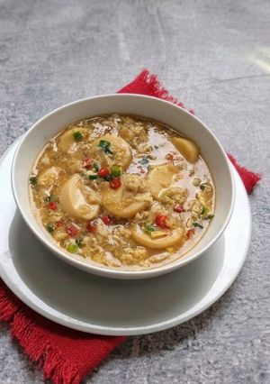 Foto resep Tofu Telur Saus Tiram