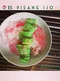 Es Pisang Ijo Mudah