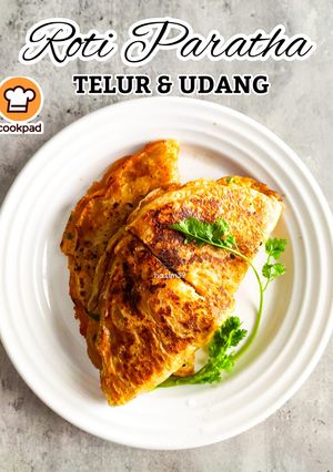 Gambar Roti Paratha Telur & Udang