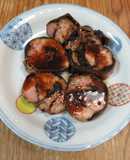 Aged Black Garlic Chicken Thigh Roll