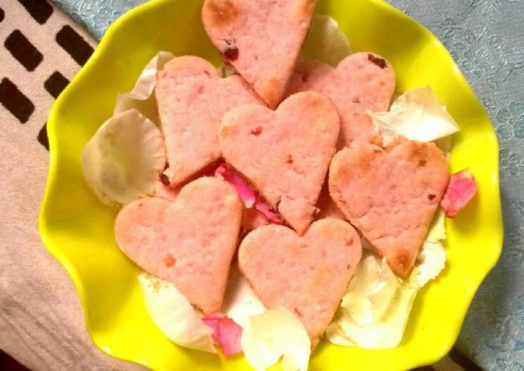 Recipe of Delicious Rose cookies..valentine special