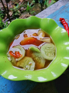Foto resep Rujak kuah pindang