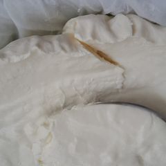 Home Made Mascarpone Cheese A picture of Home Made Mascarpone Cheese.