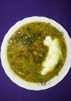 عکسی از دستور آش بلغور