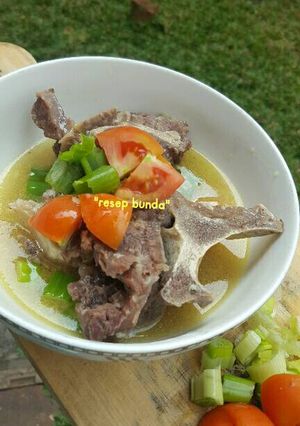 Foto resep Sop buntut sapi "resep bunda"