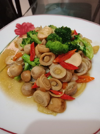 Cara Buat Tumis jamur kancing Bahan Sederhana