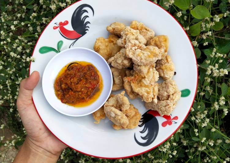 Resep Chicken karage keto, Lezat Sekali