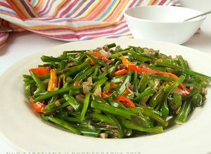 Foto resep Tumis Genjer Tauco Pedas