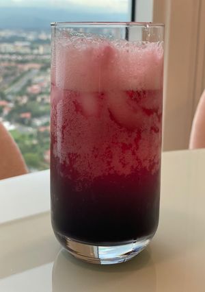Una foto de 🥤🌹 Agua de Saril o Jamaica (con leyenda 🎇) 🥤🌹