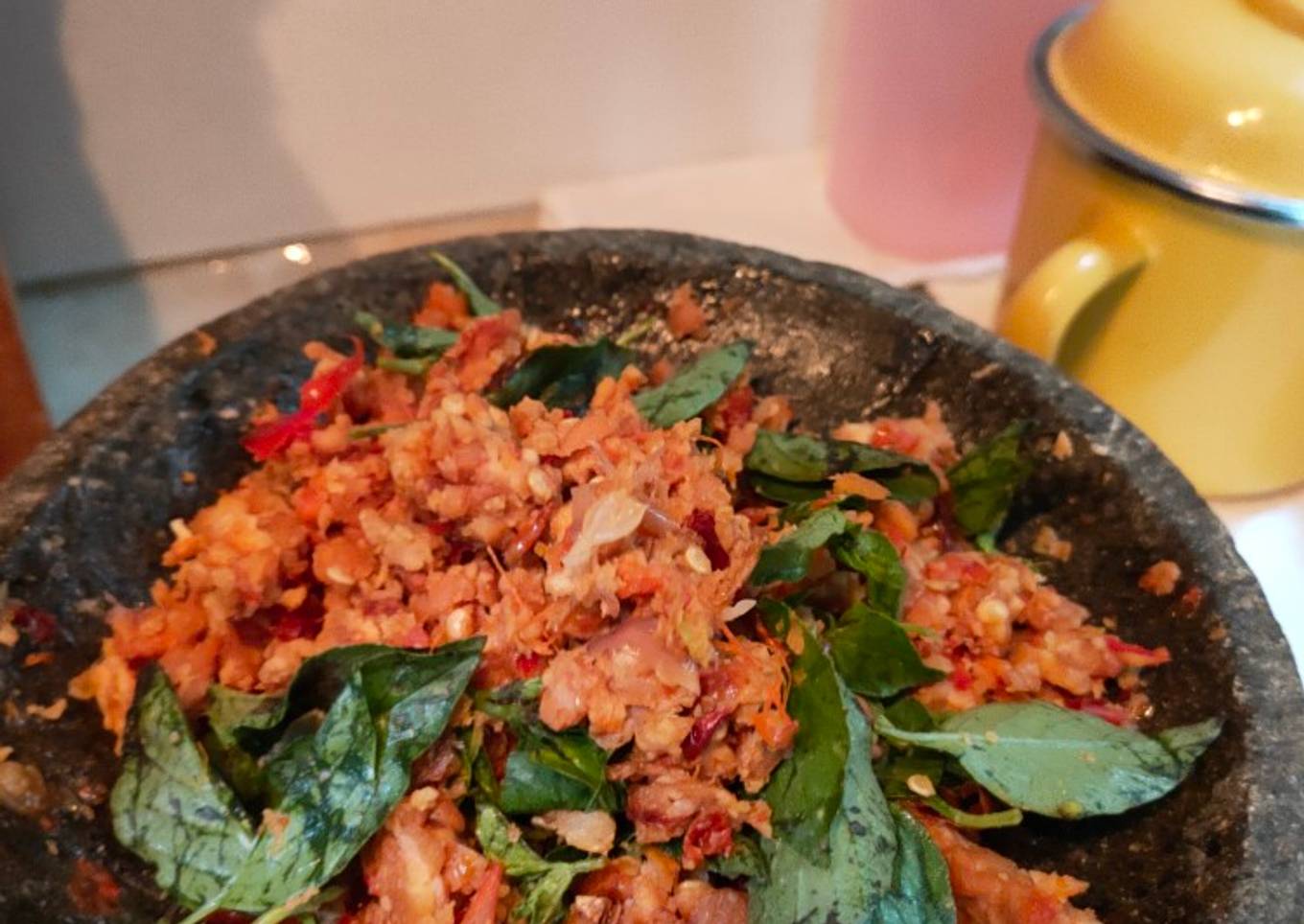 Sambal tempe kemangi