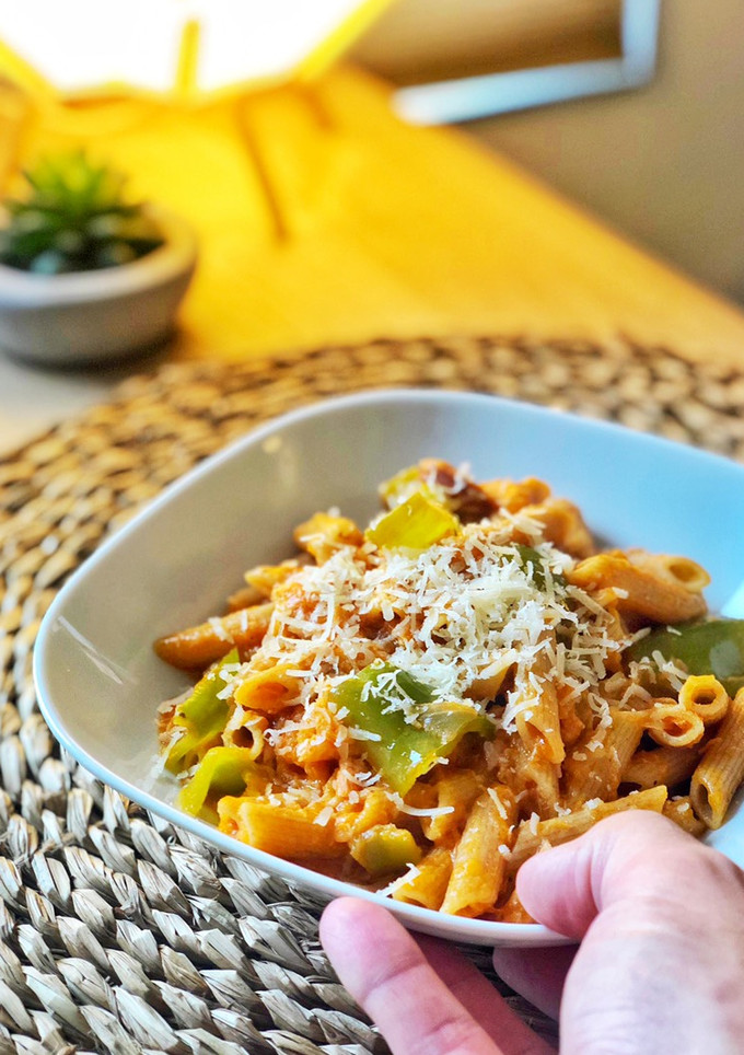 Una foto de Macarrones One Pot en Moulinex iCompanion