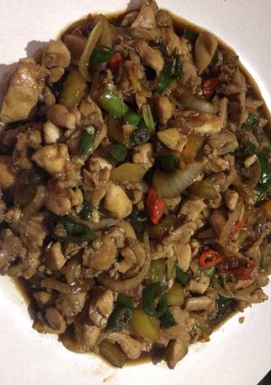 Foto resep Chicken lada hitam sederhana