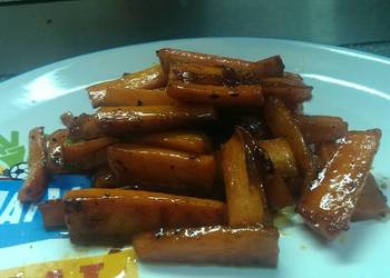 Without Fail Make Recipe Honey glazed fried Carrots Home Style