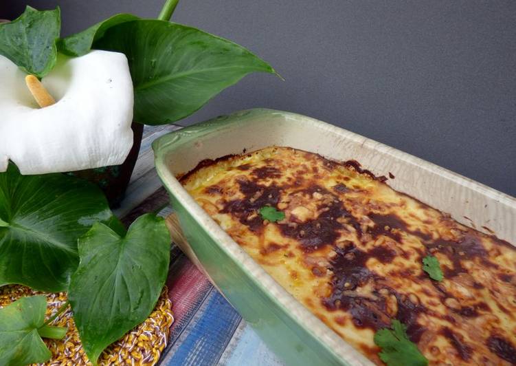 Gratinado de Peixe e legumes!