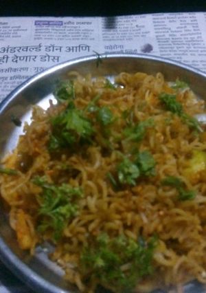 कुरकुरीत मॅगी (kurkurit maggi recipe in marathi) रेसिपी चे मुख्य फोटो 