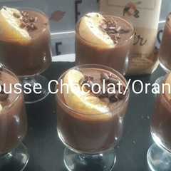Une photo de Mousse Chocolat/Orange🍫🍊