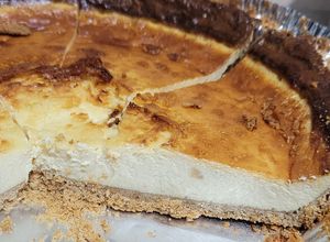 Una foto de Cheesecake airfryer