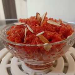 A picture of Gajar Halwa.