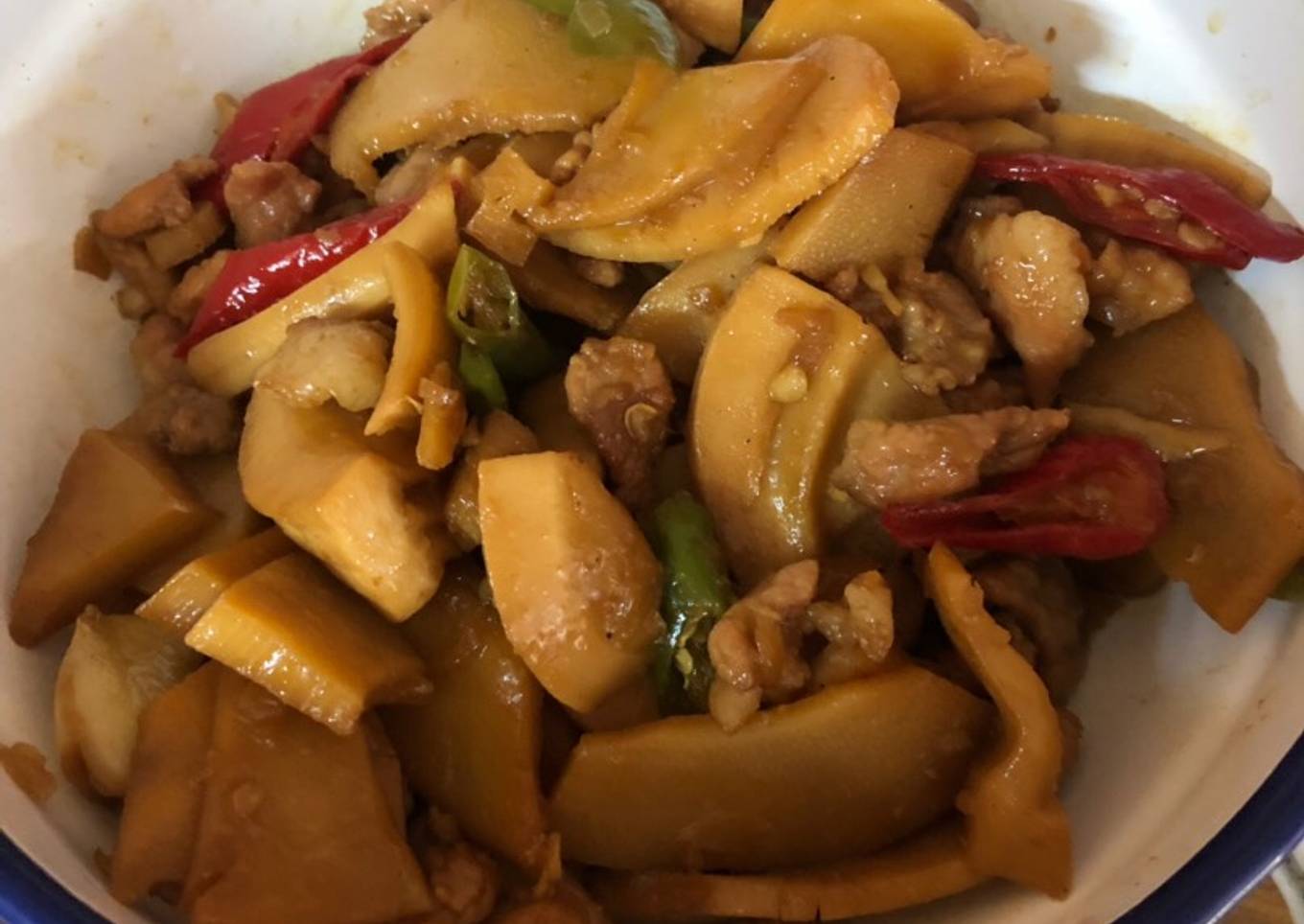 Rebung Masak Kecap (dijamin enak hehe...)