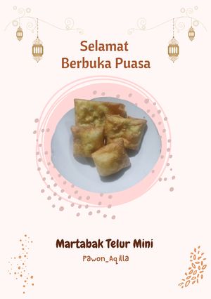 Foto resep Martabak Telur Mini
