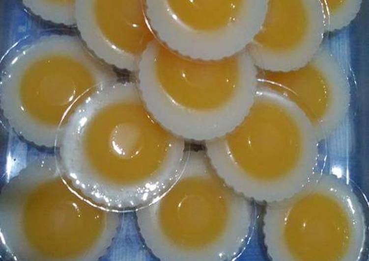 Puding ceplok telur