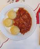 Gammon and baked beans stew