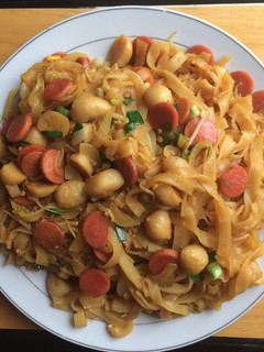 Foto resep Kwetiau goreng sosis bakso