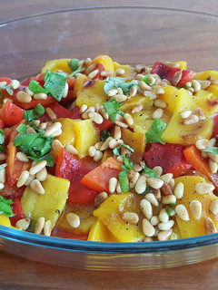 A picture of Bell pepper salad.