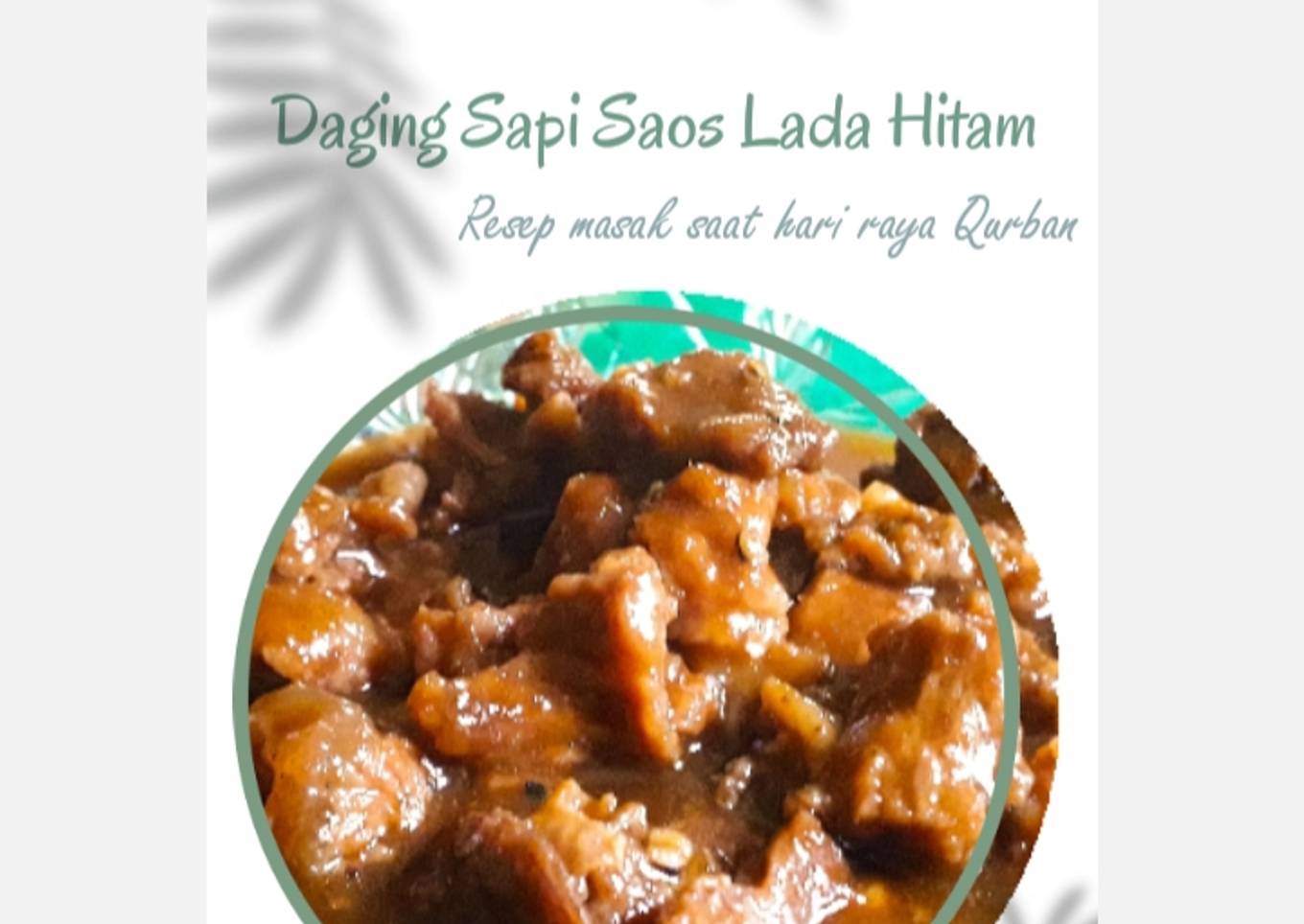 Daging Sapi Saos Lada Hitam