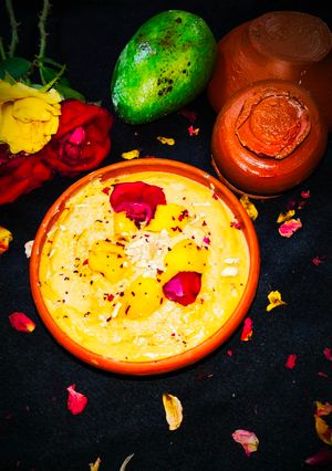 আম ফিরনি (mango firni recipe in Bengali) রেসিপির প্রধান ছবি