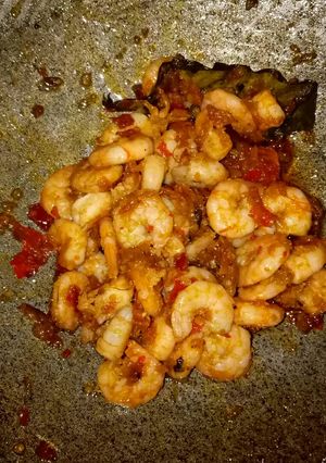 Foto resep Udang balado