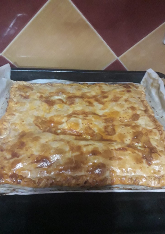 Una foto de Empanada de salsa verduras