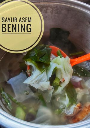 Foto resep Sayur Asem Bening