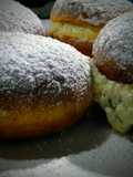 Rellenitas de glass, mantequilla y queso crema