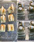 Canapés fáciles y rápidos  con pan 🍞 de molde 😋😋