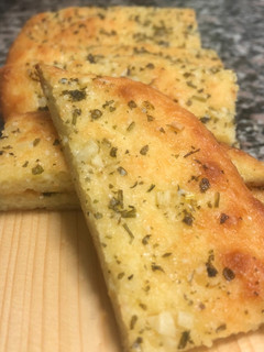 Una foto de Pan de ajo keto