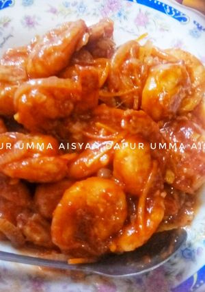 Foto resep Udang tepung asam manis
